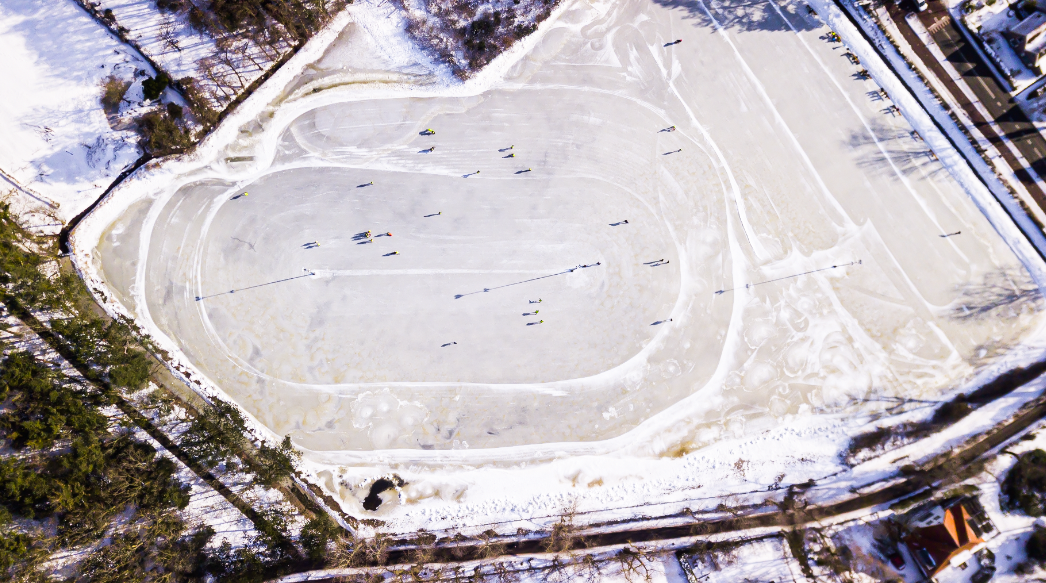 Ice skating Schoorl